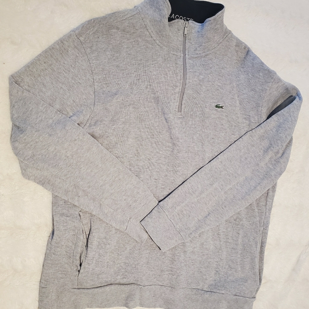 LaCoste Quarter Zip sweater